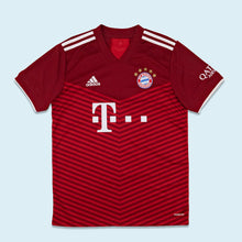 Lade das Bild in den Galerie-Viewer, Adidas Trikot "FC Bayern München" 2021, rot, M/L schmal