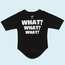 Lade das Bild in den Galerie-Viewer, Murina Trikot "Stone Cold Steve Austin What?" 2002 Made in the USA, schwarz, M/L