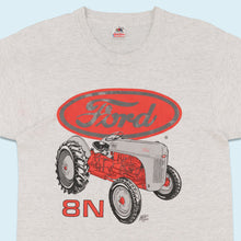 Lade das Bild in den Galerie-Viewer, Fruit of the Loom T-Shirt "Ford 8N" 80er/90er single stitch Made in the USA, grau, L schmal