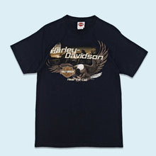 Lade das Bild in den Galerie-Viewer, Harley Davidson T-Shirt "Horny Toad Texas" 2012, blau, S/M