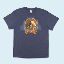 Lade das Bild in den Galerie-Viewer, Delta T-Shirt "Yosemite" 00er, blau, L