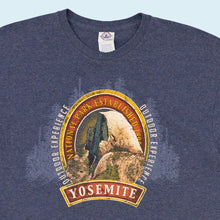 Lade das Bild in den Galerie-Viewer, Delta T-Shirt "Yosemite" 00er, blau, L