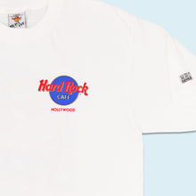Lade das Bild in den Galerie-Viewer, Hard Rock Cafe T-Shirt "Hollywood" 90er Made in the USA, weiß, XL