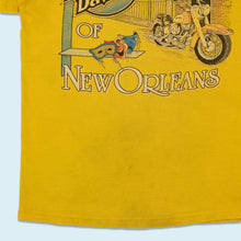 Lade das Bild in den Galerie-Viewer, Harley Davidson T-Shirt "New Orleans" distressed 2001, gelb, M/L