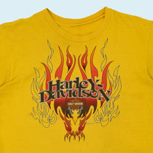 Lade das Bild in den Galerie-Viewer, Harley Davidson T-Shirt "New Orleans" distressed 2001, gelb, M/L
