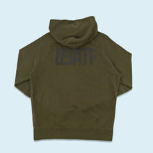 Lade das Bild in den Galerie-Viewer, Nike Quarter Zip Hoodie "USATF", grün, L