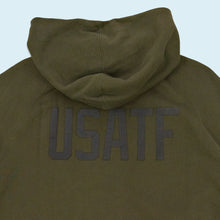 Lade das Bild in den Galerie-Viewer, Nike Quarter Zip Hoodie "USATF", grün, L