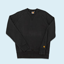Lade das Bild in den Galerie-Viewer, Carhartt Sweatshirt "Chase Sweat", schwarz, S/M
