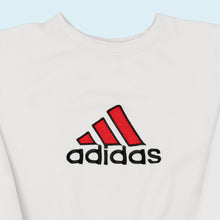 Lade das Bild in den Galerie-Viewer, Adidas Sweatshirt 90er, weiß, L/XL breit