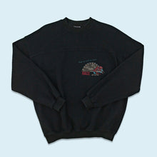 Lade das Bild in den Galerie-Viewer, Mäser Sweatshirt 90er, schwarz, L/XL