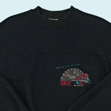 Lade das Bild in den Galerie-Viewer, Mäser Sweatshirt 90er, schwarz, L/XL