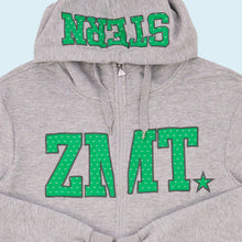 Lade das Bild in den Galerie-Viewer, Zimtstern Zip Hoodie, grau, M/L