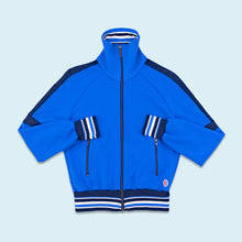 Lade das Bild in den Galerie-Viewer, Snowtime Trainingsjacke 80er, blau, XS/S
