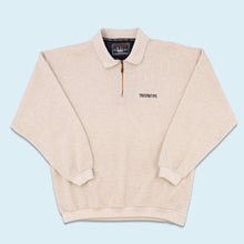 Lade das Bild in den Galerie-Viewer, Wind Polo Sweatshirt "Limited Edition" 90er Made in Portugal, beige, L