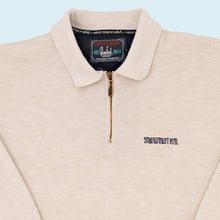 Lade das Bild in den Galerie-Viewer, Wind Polo Sweatshirt "Limited Edition" 90er Made in Portugal, beige, L
