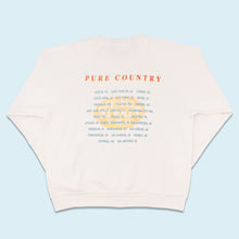 Lade das Bild in den Galerie-Viewer, Jerzees Sweatshirt "George Strait" 1992 Made in the USA, weiß, L/XL