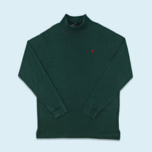 Lade das Bild in den Galerie-Viewer, Polo Ralph Lauren Turtleneck 90er made in the USA, grün, XL/XXL schmal