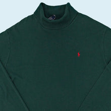 Lade das Bild in den Galerie-Viewer, Polo Ralph Lauren Turtleneck 90er made in the USA, grün, XL/XXL schmal