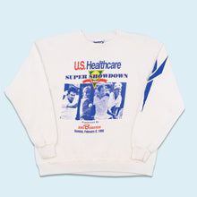 Lade das Bild in den Galerie-Viewer, Reebok Sweatshirt "Super Showdown" Made in the USA 1995, weiß, L breit