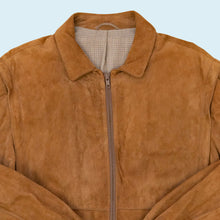 Lade das Bild in den Galerie-Viewer, Jacke "echtes Leder" 80er, braun, L