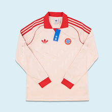 Lade das Bild in den Galerie-Viewer, Adidas Trikot langarm "FC Bayern München" 2024, beige, L
