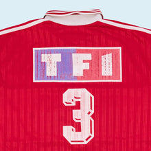 Lade das Bild in den Galerie-Viewer, Adidas Trikot langarm "Coupe de France" 90er Made in England, rot, XL