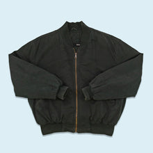 Lade das Bild in den Galerie-Viewer, Hugo Boss Jacke "bomber" 90er, grün, XL breit