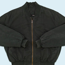 Lade das Bild in den Galerie-Viewer, Hugo Boss Jacke "bomber" 90er, grün, XL breit