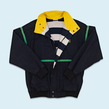 Lade das Bild in den Galerie-Viewer, Adidas Jacke dünn "Adidas Yachting" 90er, blau, L/XL