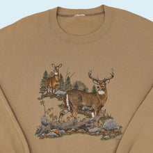 Lade das Bild in den Galerie-Viewer, Royal T Sportswear Sweatshirt 90er, braun, XL breit