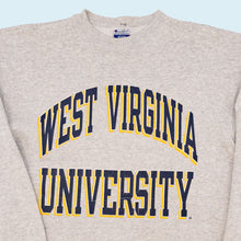 Lade das Bild in den Galerie-Viewer, Champion Sweatshirt "West Virginia University" 90er Made in the USA, grau, M
