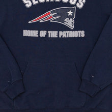 Lade das Bild in den Galerie-Viewer, Jerzees Hoodie "New England Patriots" 00er Made in Mexico, blau, XL