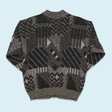 Lade das Bild in den Galerie-Viewer, Cardigan/Strickjacke 80er/90er, grau, L