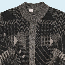 Lade das Bild in den Galerie-Viewer, Cardigan/Strickjacke 80er/90er, grau, L
