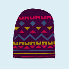Lade das Bild in den Galerie-Viewer, Beanie/Mütze 90er Made in Germany, lila, Einheitsgröße