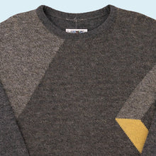Lade das Bild in den Galerie-Viewer, Strickpullover 90er Made in Italy, grau, M/L