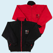 Lade das Bild in den Galerie-Viewer, Coca-Cola Wendejacke "Nagano Olympia 1998" Made in England, schwarz/rot, L/XL breit