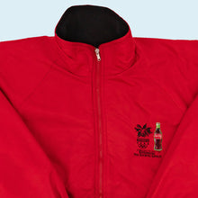 Lade das Bild in den Galerie-Viewer, Coca-Cola Wendejacke "Nagano Olympia 1998" Made in England, schwarz/rot, L/XL breit