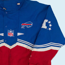 Lade das Bild in den Galerie-Viewer, Logo Athletic Jacke "NFL Buffalo Bills" 90er, blau/rot, XL/XXL