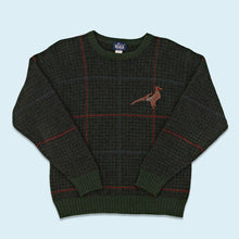 Lade das Bild in den Galerie-Viewer, Woolrich Strickpullover "100% Wool" 80er, grün, M/L