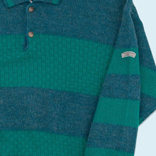 Lade das Bild in den Galerie-Viewer, Fruit of the Loom Strickpullover 90er Made in Italy, blau, M/L