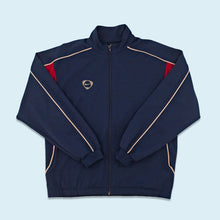 Lade das Bild in den Galerie-Viewer, Nike Team Trainingsjacke 90er, blau/rot, S/M