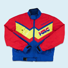 Lade das Bild in den Galerie-Viewer, Wellbrock & Co. Jacke "Motorradjacke Team Honda" 90er, blau/rot, M/L