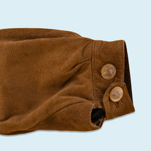 Lade das Bild in den Galerie-Viewer, Dents Suedalopes Jacke "Wildleder/ echtes Leder" 50er Made in England, braun, L/XL