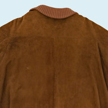 Lade das Bild in den Galerie-Viewer, Dents Suedalopes Jacke "Wildleder/ echtes Leder" 50er Made in England, braun, L/XL
