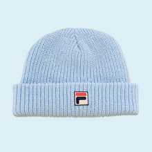 Lade das Bild in den Galerie-Viewer, Fila Mütze 90er/00er, blau, Einheitsgröße