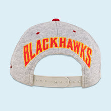 Lade das Bild in den Galerie-Viewer, NHL Mütze "Chicago Blackhawks" NEU 90er, grau, Einheitsgröße