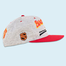 Lade das Bild in den Galerie-Viewer, NHL Mütze "Chicago Blackhawks" NEU 90er, grau, Einheitsgröße