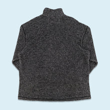 Lade das Bild in den Galerie-Viewer, Diadora Quarter Zip Fleece 90er Made in Italy, grau, XL