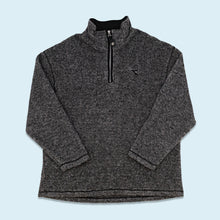 Lade das Bild in den Galerie-Viewer, Diadora Quarter Zip Fleece 90er Made in Italy, grau, XL